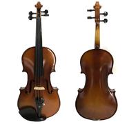 SADPRKR Korean semi matte solid wood violin with ebony accessories for manual practice violin