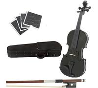SADPRKR MA350 Satin Antique Solid Wood Viola with Case, Bow, Rosin, Bridge and Strings