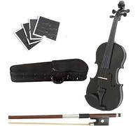 SADPRKR MA350 Satin Antique Solid Wood Viola with Case, Bow, Rosin, Bridge and Strings