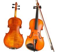 SADPRKR Matte violin instrument, ebony tail piece, adult violin