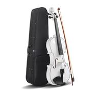 SADPRKR Natural wooden violin set, suitable for beginners and students, with a box, bow, and strings