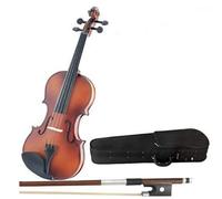 SADPRKR Original matte violin, student violin beginner kit, piano box, bow, strings