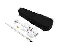 SADPRKR Student violin 4/4 full-size violin violin set childrens beginners white violin