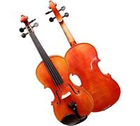 SADPRKR Student violin Beginners Spruce Violin Pattern Maple Back And Side Panel Violin Instrument Set Adult violin
