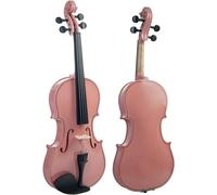 SADPRKR Student violin Pink Acoustic Violin 4/4 Full Size Violin Fiddle Student Violin Acoustic Violin For Beginners Students Use Adult violin