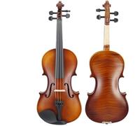 SADPRKR Tiger pattern splint for students to practice plywood violin for adults, children, beginners, and advanced violins
