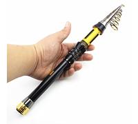 SADPRKR Ultra-short and super-hard shrinkable sea rod portable pocket with shrinkable 40cm can extend the handle sea rod