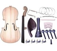 SADPRKR Violin Accessories 3/4 Student Violin DIY Set for Beginners, Music Lovers, Homemade Violin