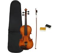 SADPRKR Violin for Adult Pattern Matte Violin Ebony Fingerboard Antique Wood Professional Grade Examination Playing Beginner Piano