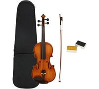 SADPRKR Violin for Adult Pattern Matte Violin Ebony Fingerboard Antique Wood Professional Grade Examination Playing Beginner Piano