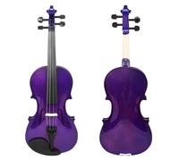 SADPRKR Violin Solid Wood Violin Childrens Beginner Exam Practice Color Violin