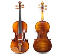 SADPRKR violin with tiger skin pattern, jujube wood accessories, ebony fingerboard, violin