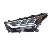 SADQRG 2pcs Car Headlights For Toyota For Highlander For Kluger 2022 Led Lenseshead Lamp Drl Turn Signal Angel Eyes Car Front Headlight Lens Covers