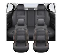 SADQRG Auto Seat Covers Set For Chevy For Onix Universal Waterproof Full Set Leather Car Seat Covers Interior Accessories(Gray)