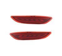 SADQRG Brake Light For City Grace 2014 2015 2016 2PCS Reflector LED Rear Fog Lamp Bumper Light Brake Turn Signal Light LED Rear High Level Lamp(Red,2 Functions)