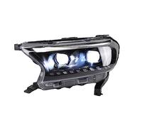SADQRG Car Front Headlight For Ranger For Everest T6 FL T7 T8 For Raptor For Endeavour LED HeadLamp Dynamic Turn Signal Lens Car Front Headlight Lens Covers(Onecolor)