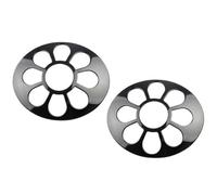 SADQRG Car Rear Light Cover Trims 2Pcs Daisy Fower Tail Light Cover For VW For Turbo S Coupe Convertible 1998-2005 No Bulb/Socket Light Guard(Somked)