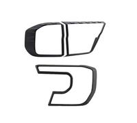 SADQRG Car Rear Light Cover Trims Black Head Light Lamp Cover Surrounds Trim Taillights For Everest 2023 2024 Universal Protective Hoods Next Gen Accessories Light Guard(Rear right)