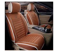 SADQRG Car Seat Covers Set Flax Car Seat Covers For Kia K2 K3 K4 K5 For Kia For Cerato For Sportage For Optima For Maxima For Carnival(Orange,No pillow)