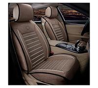 SADQRG Car Seat Covers Set Flax Car Seat Covers For Kia K2 K3 K4 K5 For Kia For Cerato For Sportage For Optima For Maxima For Carnival(Coffee,No pillow)
