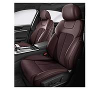 SADQRG Car Seat Covers Set Leather Car Seat Covers Custom For Tt Mk1 A4 B6 B8 B7 A3 8l 8p A5 For Sportback Q2 A6 C5 C6 Q3(Coffee)