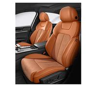 SADQRG Car Seat Covers Set Leather Car Seat Covers Custom For Tt Mk1 A4 B6 B8 B7 A3 8l 8p A5 For Sportback Q2 A6 C5 C6 Q3(Orange)