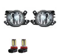 SADQRG Fog Light Fog Lamp Assembly For Mercedes For Benz For C ML GL Class X164 W164 W204 Front Bumper Anti Fog Light 2518200756 2518200856(Pair with LED)