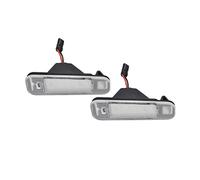 SADQRG For Kia For Rio 2005-2011 For Rio5 2006-2011 Plate Lamp Car Rear High Brightness White License Light Number 2Pcs Rear Tail Brake Light