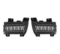 SADQRG Mirror Indicators Light For Jeep For Wrangler For JL 2018 2019 Front Turn Signal Lamp LED Side Maker Lights Daytime Running Light(Turn light)