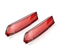 SADQRG Rear Third Brake Light 2PCS LED Rear Bumper Reflector Lights For Toyota For RAV4 2006-2012 For Previa For Alphard 2010-2012 Fog Lamp 3rd High Mounted Stop Lamp(2PCS Red Lens)