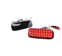 SADQRG Rear Third Brake Light 2X Red LED Rear Bumper Reflector Light 6340E6,6340E7 For Peugeot 107 206 607 For Expert 3rd High Mounted Stop Lamp(OneColor)