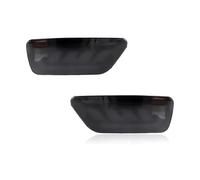 SADQRG Rearview Side Mirror Indicators Lamps 2Pcs Car LED Rear Bumper Reflector Lights Running Lamp Brake Lights Flowing Turn Signals For Jeep For Grand For Cherokee 2011-2022(Black Shell)
