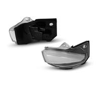 SADQRG Rearview Side Mirror Indicators Lamps 2Pcs For Toyota For Corolla For Levin For E210 LED Dynamic Side Mirror Lights Car Turn Signal Blinker Lamps(Smoked)