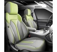 SADQRG Seat Protector Car Seat Covers For For Focus MK1 MK2 MK3 For Fusion For Ecosport For Ranger Auto Gifts Accessories Seat Cushions(5PCS-Grey Green)