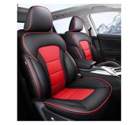 SADQRG Seat Protector Luxury Car Seat Cover For Toyota For C-HR For Rav4 For Corolla For Land For Cruiser Anti-slip Auto Interior Accessories Seat Cushions(Black Red 4pcs)