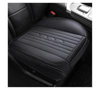 SADQRG Seat Protector Universal PU Car Seat Covers For Duster For Arkana For Kadjar For Megane 3 4 Auto Interior Accessories Seat Cushions(1PC-Black,Front)