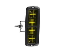 SADQRG Stop Lamp 6D Lens LED Fog Light Bar White Driving Beam Work Lamp 6inch Yellow Foglight For Lada Pickup Truck 12-24V(1pc Yellow Light)