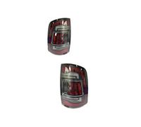 SADQRG Tail Light 2X Car Tail Light Assembly For Toyota For RAM1500 2009-2018 For RAM2500 13-18 LED Dynamic Turn Signal Tail Lamps Tailights Tail Light Rear Lamp(Clear Red V2)