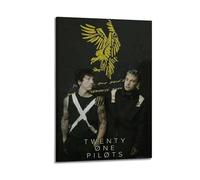 SADRUERE Twenty One Pilots Album Poster Poster Decorative Painting Canvas Wall Posters And Art Picture Print Modern Family Bedroom Decor Posters 08x12inch(20x30cm)