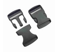 sadwqgewnbf 2 PCS Heavy Duty Plastic Side Release Buckles, Quick Side Release Buckles, Black Replacement Buckle, Strong Snap Clips for Backpack, Belt, Dog Collar, Luggage, Tactical Gear (68mm)