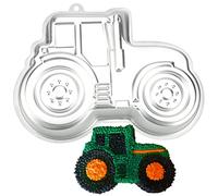 SADYFON Tractor Shaped Cake Pan 3D Birthday Cake Pan Aluminum Nonstick Baking Pans Tins Cake Decorating Mould Birthday Wedding Anniversary Party Cake Bakeware Tools