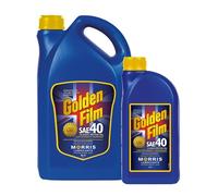 SAE 40 Classic Motor Oil, Low Detergent/Dispersant Lubricant for Vintage Engines, 6L