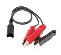 OPTIMATE Connection cable with crocodile clips, SAE plug