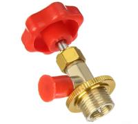 Sae Auto Ac Can Tap Valve For R134a Cooling Bottle Opener With Anti Leak Safety Brass For M14 Thread Manual Puncture Tool Steel Copper Build Compact Design For Car Air Conditioning Repair Maintenance