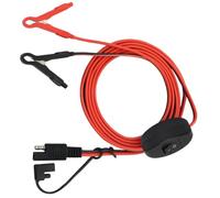 SAE Cable,Battery Charger Extension Cable with Button - Quick Connector, SAE Adapter for Car Lawn Mower ATV RV Motorcycle Tractor Trailer