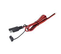 SAE Car Power Cable 18AWG 2Pin Connector Quick Disconnect Extension Cord Wire with Dust Cap Quick Disconnect Plug Solar Panel Cable Solar Power Inverter Connection Wire