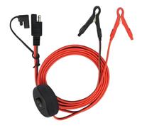 SAE Extension Cable | Battery Charger Cable with Button,Quick Connect SAE Adapter for Car Lawn Mower Motorcycle RV ATV Tractor