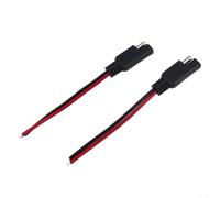 SAE Extension Cable for Enhancing Flexibility of 12V Power Connections Between SAE Interface Batteries and Loads