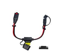 SAE Extension Cord Compatible with NOCO Genius Smart Battery Chargers,14AWG 1FT Duty Cable with 20A Fuse, Waterproof SAE Connector for Motorcycle/UTV/ATV/Auto/Car