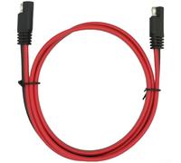 SAE to SAE Extension Cable 14AWG Heavy Duty Solar Charging Wire 1.5M Dust Cover Adapter for Caravan Power Inverter Lawnmower
